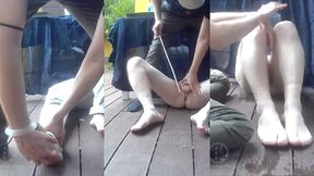 amateur twink submits his flatmate to his kinks and fetishes - full version