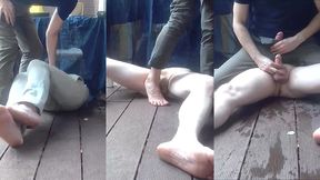 amateur twink submits his flatmate to his kinks and fetishes - full version