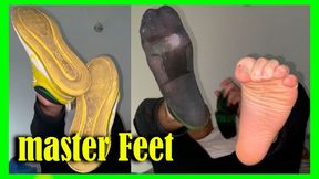 enjoy these stinky sweaty feet and worship your masterP