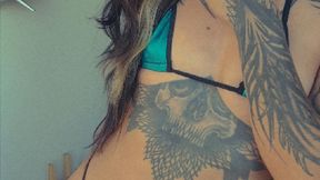 Sit Back and Watch Me Smoke in My Tiny Bikini