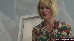 Transsexual stepmom analed by her stepsons prick