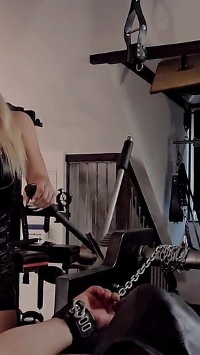 Sheela Sinner Interrogation on the Rack Punishment of My Dirty Gardener Part 2