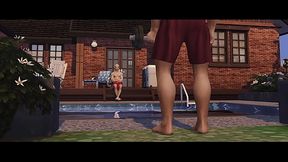 SIMS 4 - Sucking My Horny Straight Best Friend'_s Cock