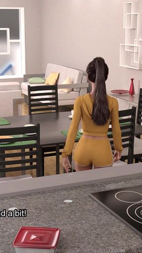 How to Lose Ones Virginity 1 Leo's Stepsister Chloe Caught Him While He Shaking His Dick