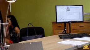 LOAN4K Sexy girl is ready for anything to get the money that she needs