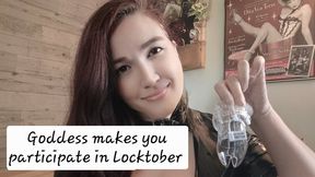 Goddess makes your Participate in Locktober