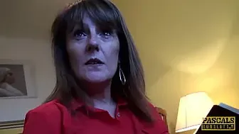 Elegant British Cougar Submits to Pascal White’s Dominance