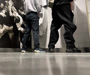 A Day at the Shopping Center's Public Toilets