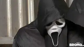 Tobias Tom Faulks Hot Gangbang with Masked Ghostface Lovers – 18+