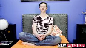 ”Toy plowing through his own hole after the interview”