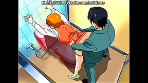 Office Seduction – Busty Anime Secretary Tempts Boss With Lingerie For Naughty Fun