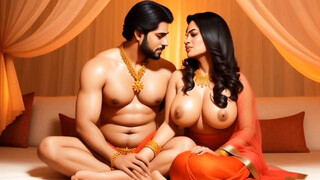 Steaming Indian Damsel Mate Beau Stiff Bang-out