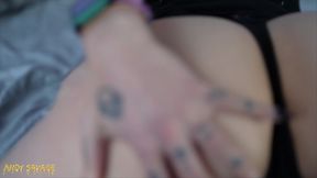 petite goth gets pussy eaten and rough sex