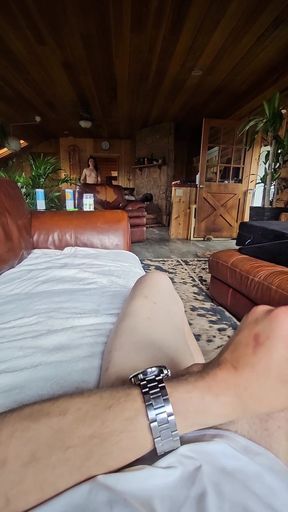 Hot wife gets fucked by fan while husband is away in a real colorado stag vixen