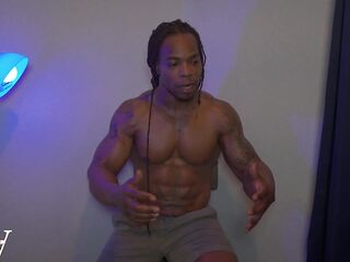 Nasty Stretch Session Turns Into BBC Workout