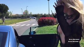 m exhibant en me masturbant avec mon gros joujou sur l autoroute voici une ...