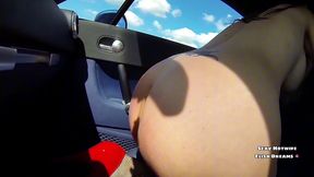 m exhibant en me masturbant avec mon gros joujou sur l autoroute voici une ...