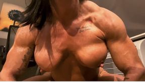 Kandylegs Topless Flexing Part 1