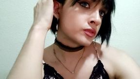 Linda Chica Femboy Jugando Y Eyaculando De Placer