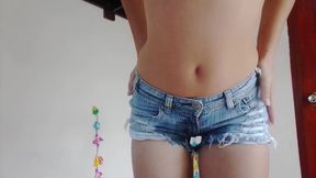 Desperation/pee Jeans and Wet Pants