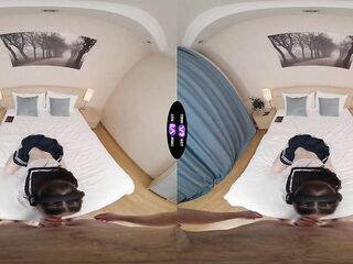 Polly Yangs Drops Her Headphones And Rides Her Boyfriend’s Hard Shower Weenie - TeenMegaWorld