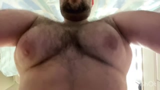 Big Latino Man Tits