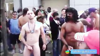 Public Masturbators: Outdoor Hunk Action9999