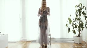 Vixen model Venera Maxima sucks Black Cock POV