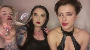 We will feed you with our spit - POV | Lady Perse, Mistress Karino, Cinder Lady