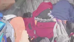 Sampo Internal cumshot - Honkai Starlet Ride Yaoi R34