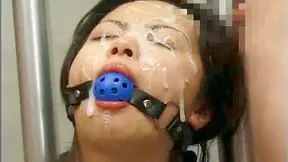 Kinky bondage and Asian bukkake with young s