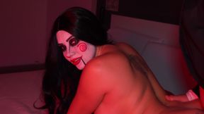 Wanna Play a Game?  Sara Blonde Halloween Special