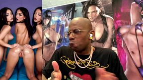 cock teasing horny teen girls shaking their tasty wet ass for you, ai generated