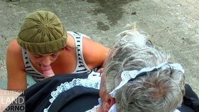 hausmeister schwuttke - nicht mal in ruhe wichsen kann man ... manu j