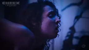 Sexy July Vaya Uses Dildo With Serafina Sky In Lesbian Sex