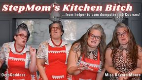 StepMoms Kitchen Bitch: From Helpful StepSon to Gay Cum Dumpster in Just Five Courses Femdom Dinner Party Bundle POV wmv Version