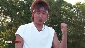 Japanese MILF Sara Saijo's Outdoor Gangbang Adventure with Multiple Men