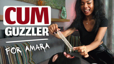 Cum Guzzler for Amara – Amara