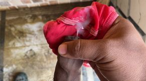 I masturbated and Cum on my Neighbor&#039;s Dirty Panty which has Incredible Smell