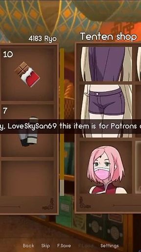 Naruto - Kunoichi Trainer [v0.13] Part 7 Ino Shows Her Boobs by Loveskysan69