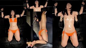Kneeling Restraint Tickle Session – Japanese Tickling