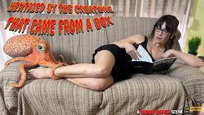 HENTAIED BY THE CREATURE THAT CAME FROM A BOX by BONDAGE KINK vicious octopus drags a sexy milf into the dark to fuck her with tentacles (FHD)