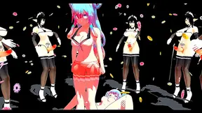 Lamb Surrenders to Wild Futa Pleasures in Hot Group Fantasy