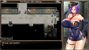 Karryn&#039_s Prison [RPG Hentai game] Ep.1 The new warden help the guard to jerk off on the floor