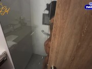 Amigo voyeur me folla luego de que salgo de la ducha-SALOMÉ GIL