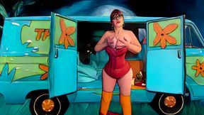Granny Velma Dinkley: Cock Sucking, Masturbating, Doggy &amp; Missionary Fucking Slutty Sleuth AN AI ANIMATED ADVENTURE