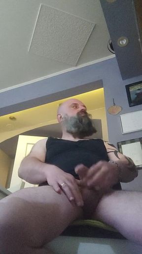 Masturbating My Big Cock