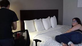 Wild couple meets at Mardi Gras club during a steamy vacation