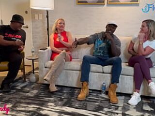 Preview of Fascinating Vickie vs SheemTheDream as they met in recent jersey at a convention they decided to get very familiar with one some other and MrFlourish captured the essense of excitement