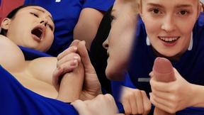 ”Rae Lil Ebony & Jia Lissa in Real Life Futanari”